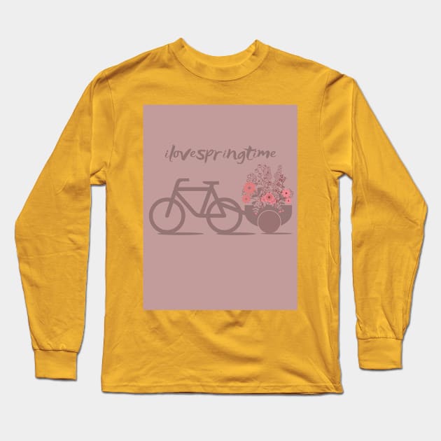 Ilovespringtime Long Sleeve T-Shirt by Prince